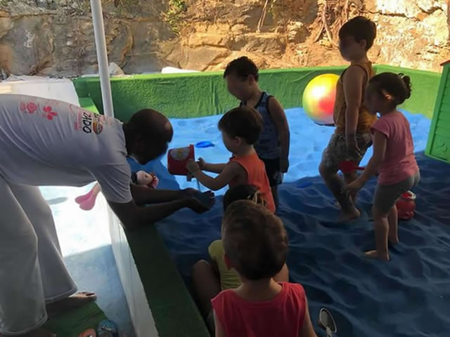 Tanque de Areia em Hage Vila Isabel